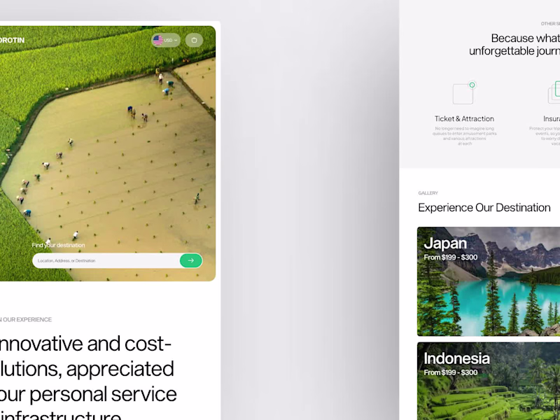 Cover image for Zorotin - Travel Website