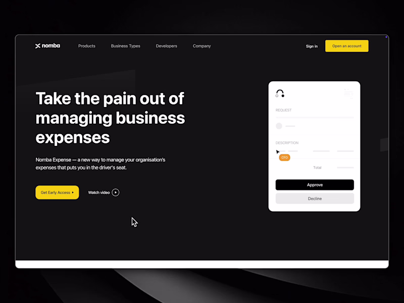 Cover image for [archived project — 2023] Fintech product marketing page✨🤌🏽