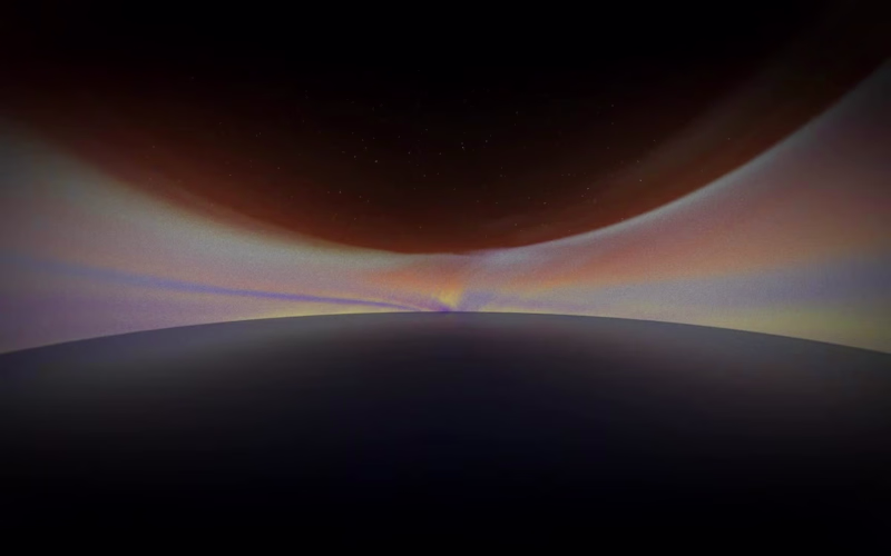 Cover image for WebGL • Time lapse of Earth's atmosphere seen from the ocean