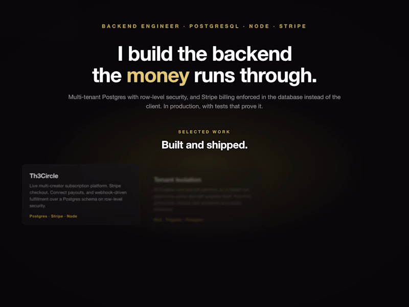 Cover image for I have a quick question