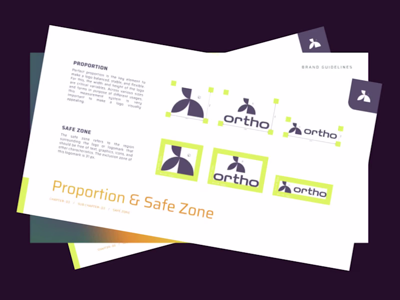 Cover image for Ortho Brand System/Brand Book