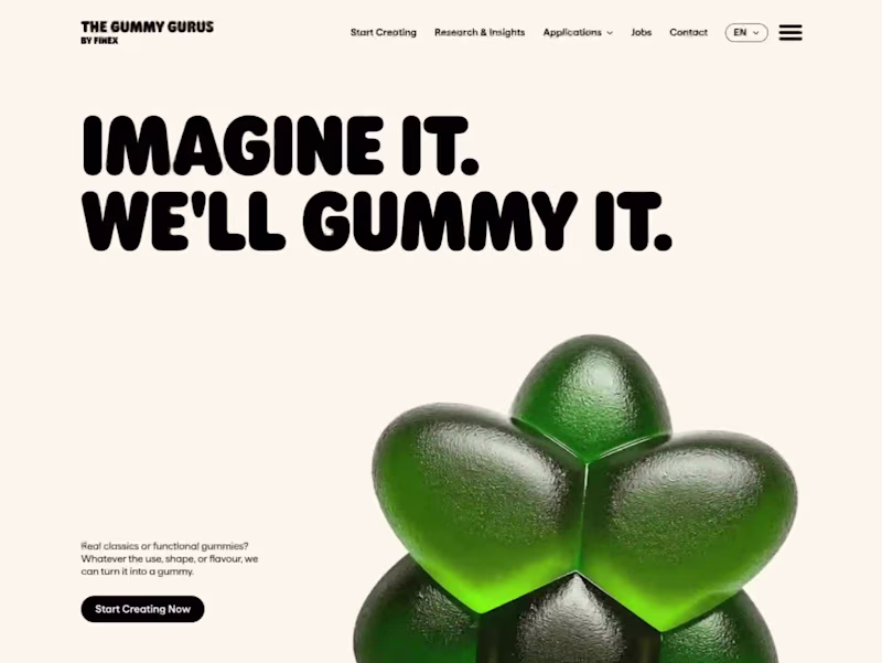 Cover image for The Gummy Gurus | Full-Scale Webflow development