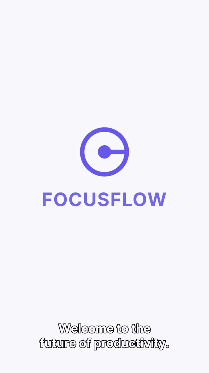 Cover image for FocusFlow - AI Generated
This entire