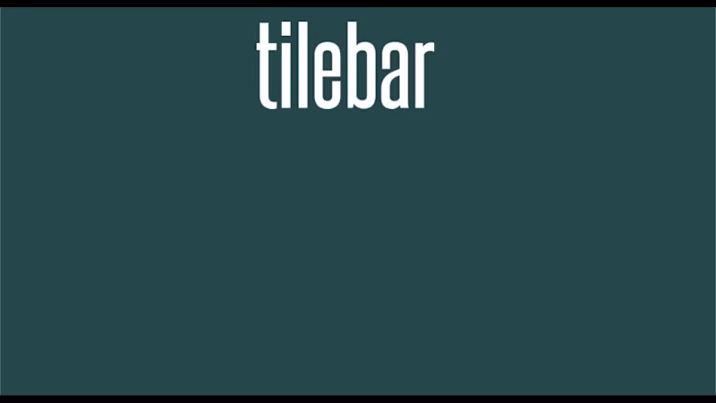 Cover image for Tilebar