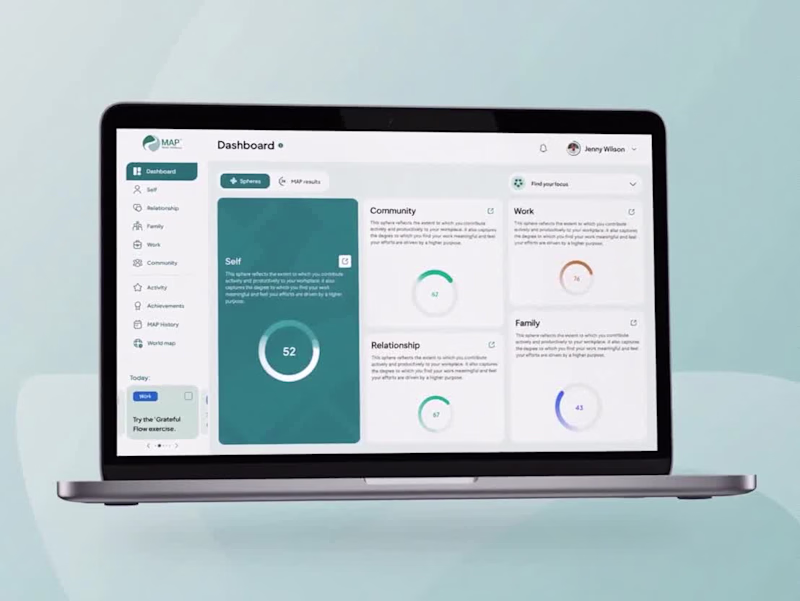 Cover image for UX/UI design for mental health software | Healthcare