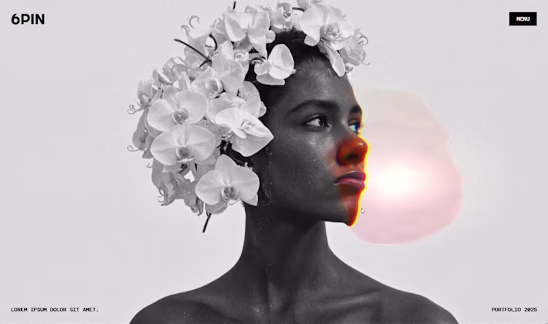 Cover image for landing page reveal by hover