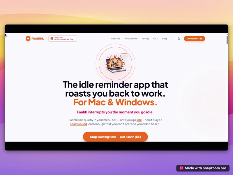 Cover image for Faahh.fun (http://Faahh.fun) – Fun Focus