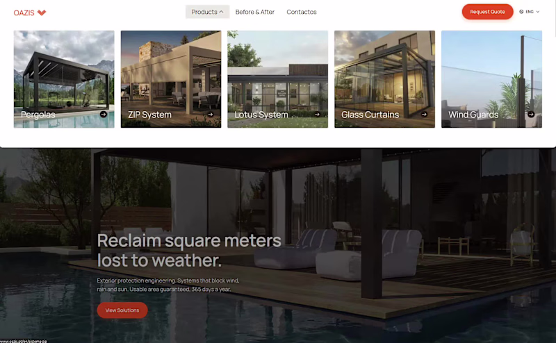 Cover image for Amazing Mega-menu For Oaizs Outdoor