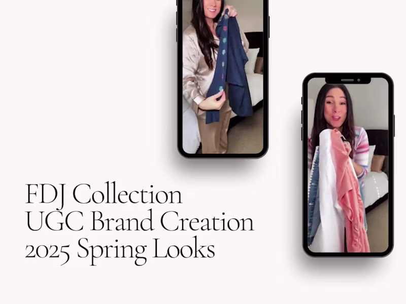 Cover image for FDJ Collection UGC Brand Creation - 2025 Spring Looks
