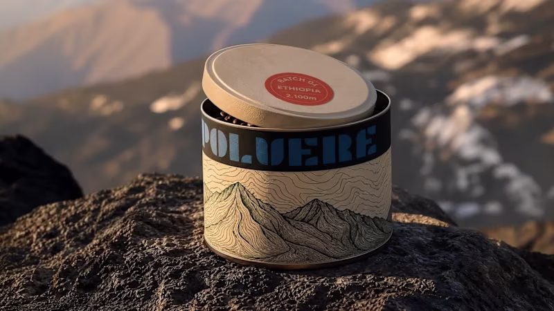 Cover image for POLVERE Brand Identity Design & Website