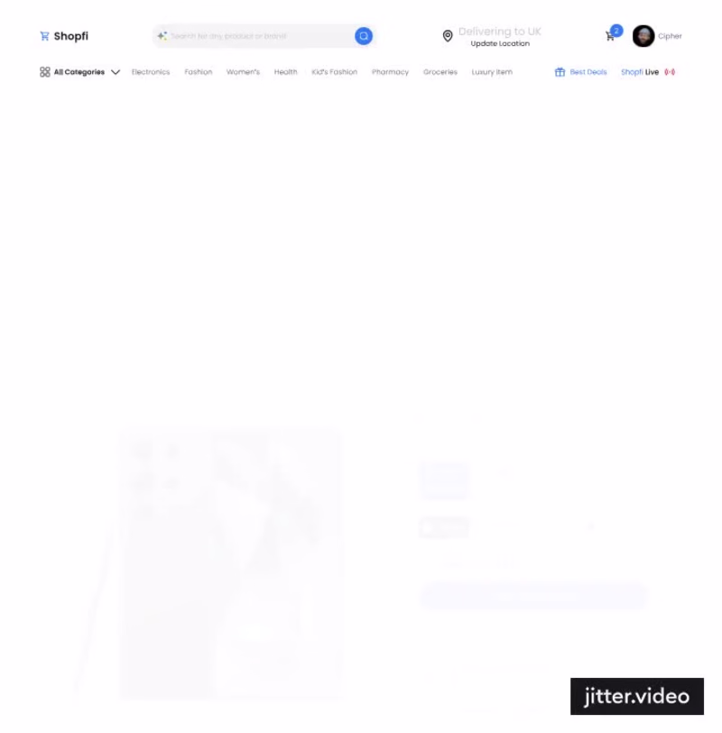 Cover image for Brought a UI design to