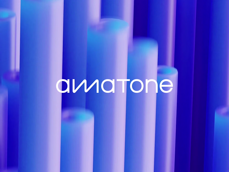 Cover image for Amatone Brand Identity for the voice analysis app
