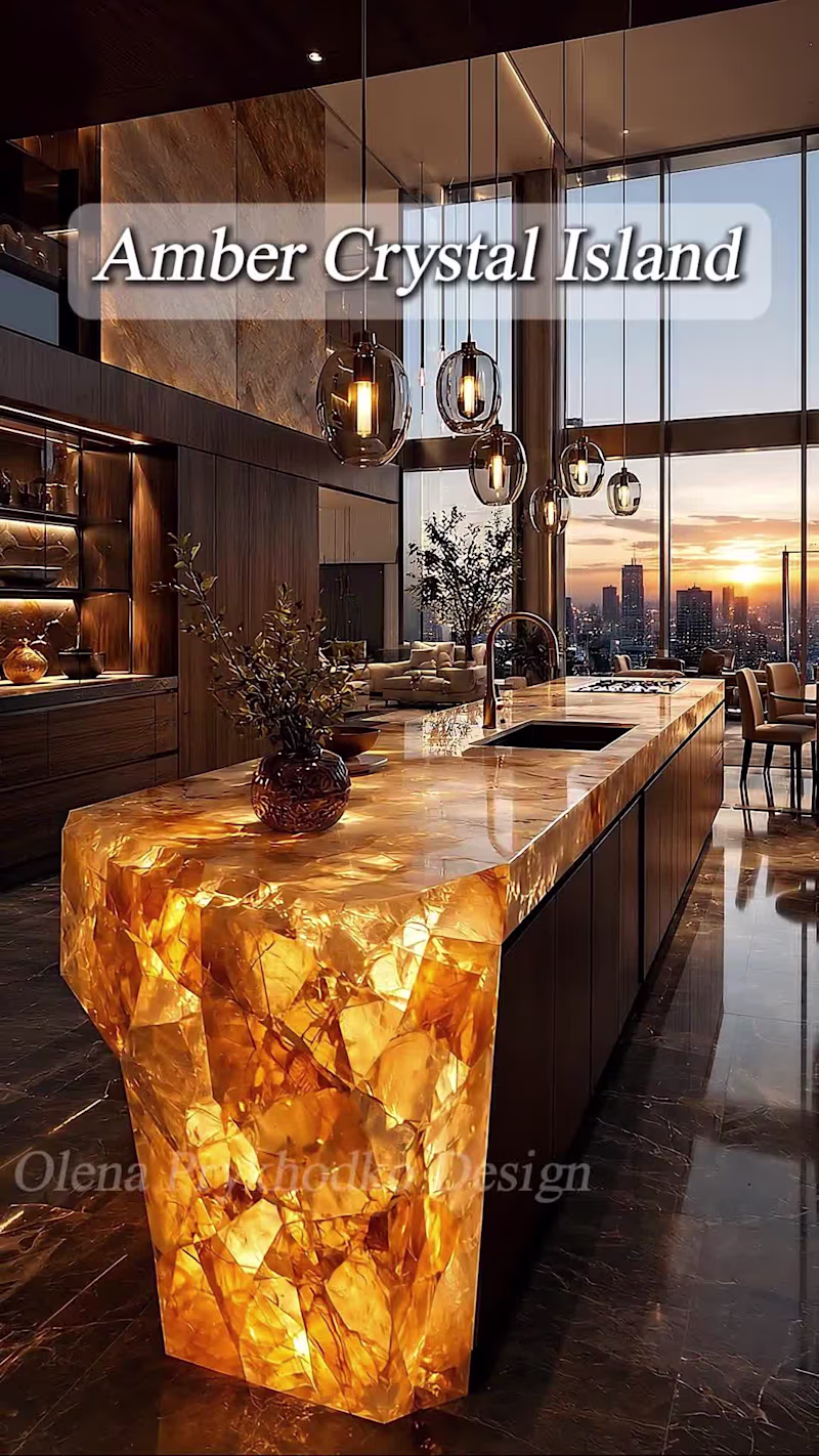 Cover image for Illuminated Stone Islands | Cinematic AI Interior Concepts