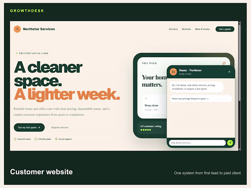 Cover image for GrowthDesk: Protected CRM Developer Foundation