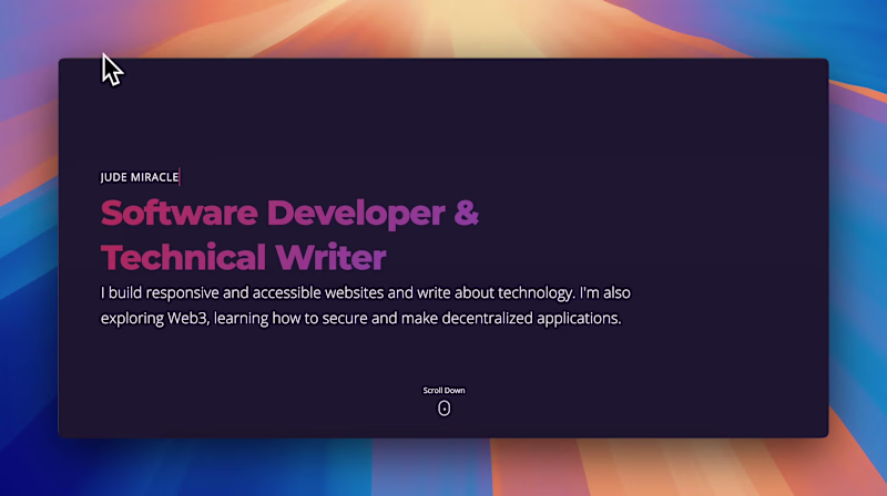 Cover image for This is my portfolio. Finally