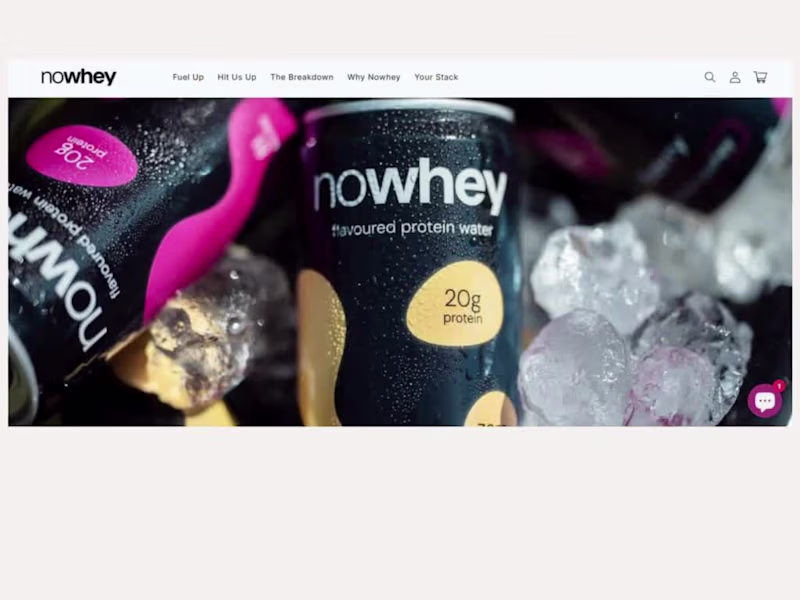 Cover image for Protein Drink Shopify Redesign 🚀 Full Store & Branding Conc...