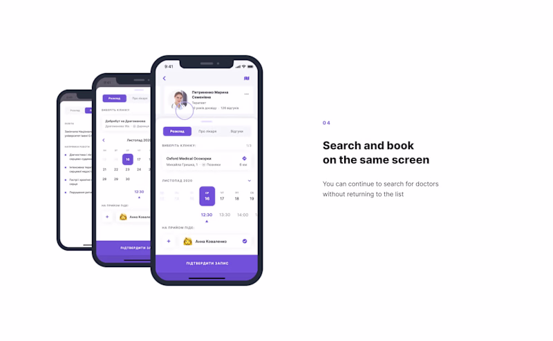 Cover image for Doctor Appointments App Design
