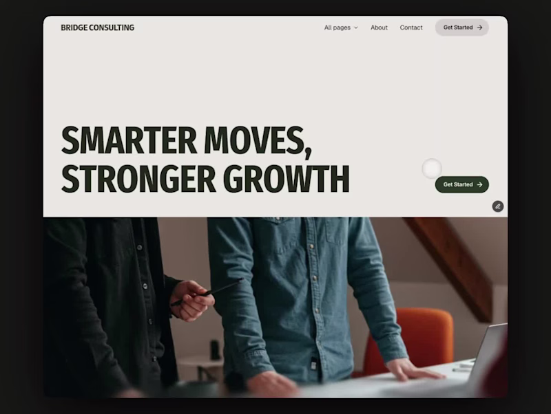 Cover image for Bridge Consulting | Framer template