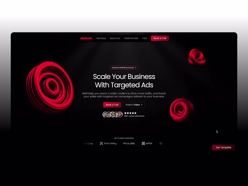 Cover image for Marketing Website In Framer