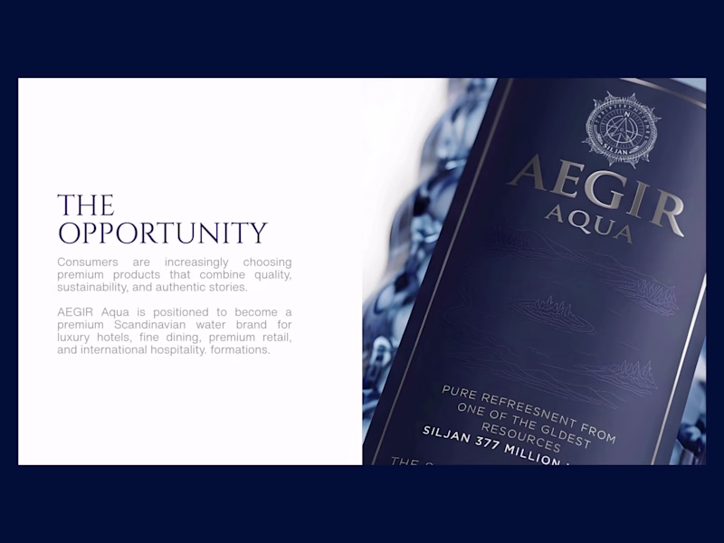 Cover image for Aegir Aqua | Presentation Deck