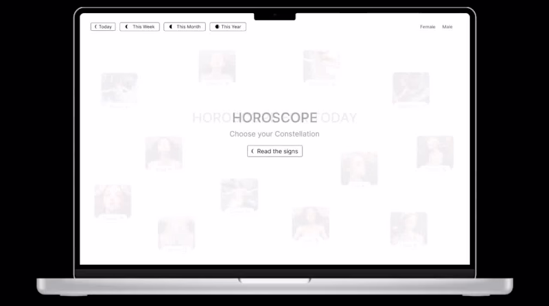 Cover image for Constellation website - Animation