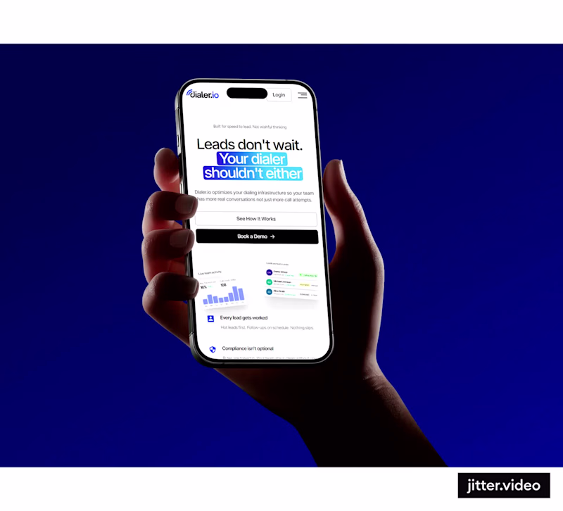 Cover image for Dialer.io SaaS Website Revamp | Product UX & Conversion Strategy