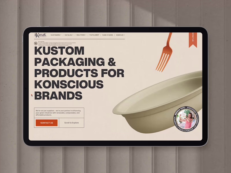 Cover image for Homepage Design - Kanak Naturals