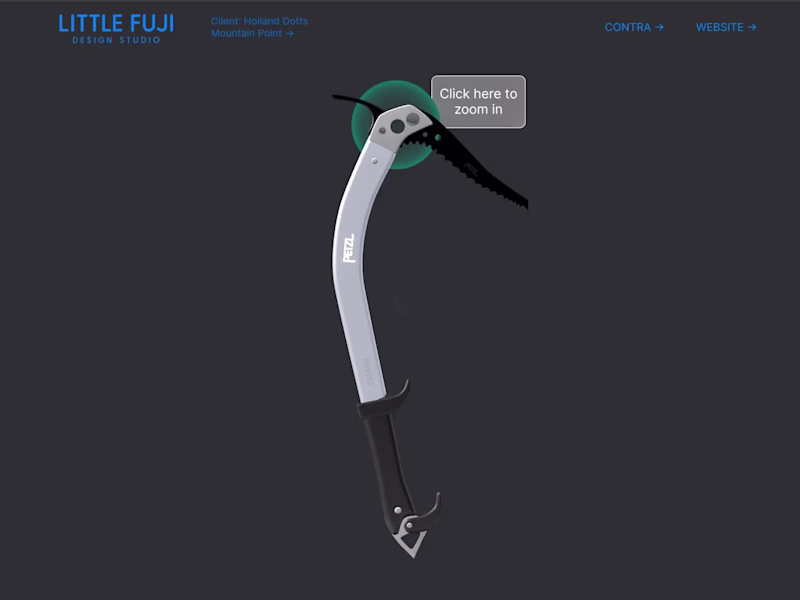 Cover image for Interactive 3D Modeling for Ice Axe Product