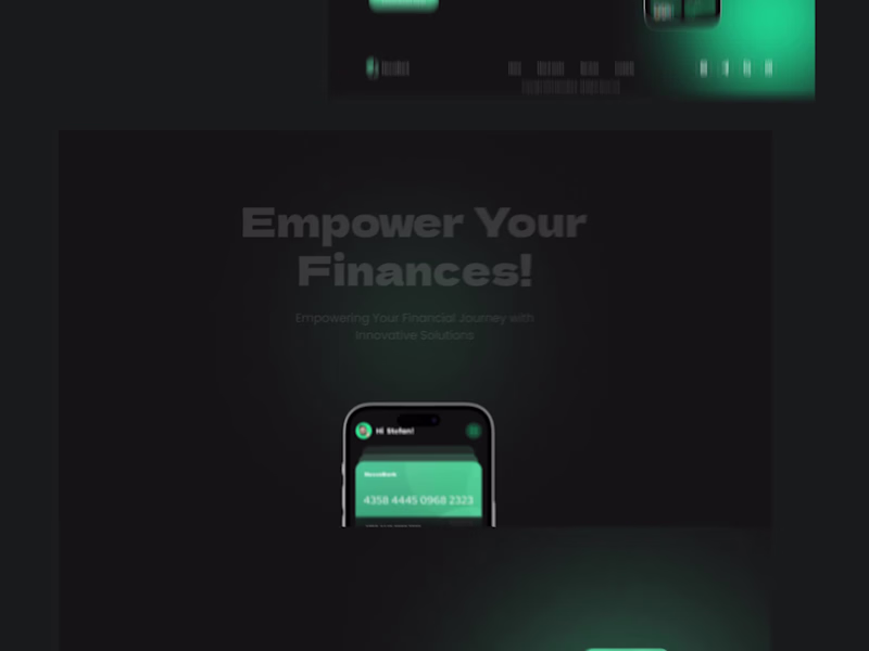 Cover image for Banking App Landing Page Design