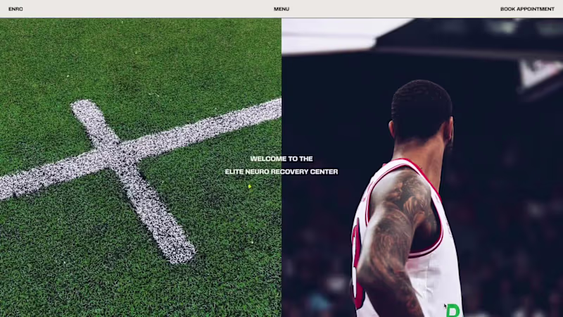 Cover image for Elite Neuro Recovery Center - Website