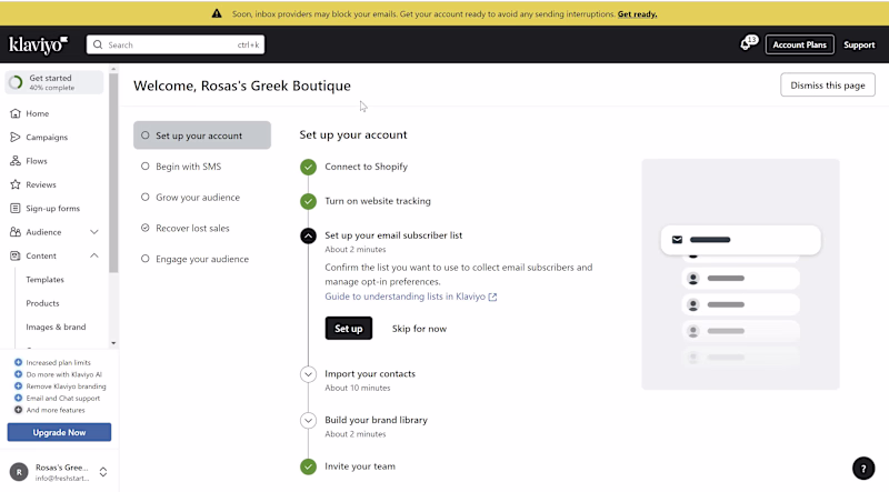 Cover image for Klaviyo: Email Marketing