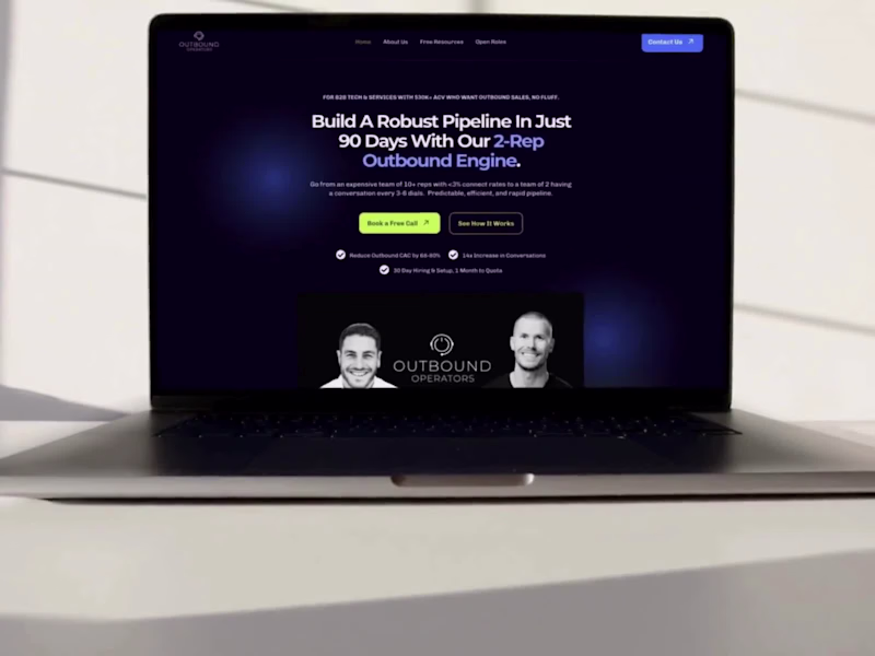 Cover image for Outbound Operators Website Redesign