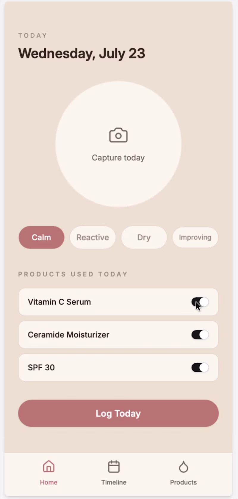 Cover image for Built Skin Diary ,a daily
