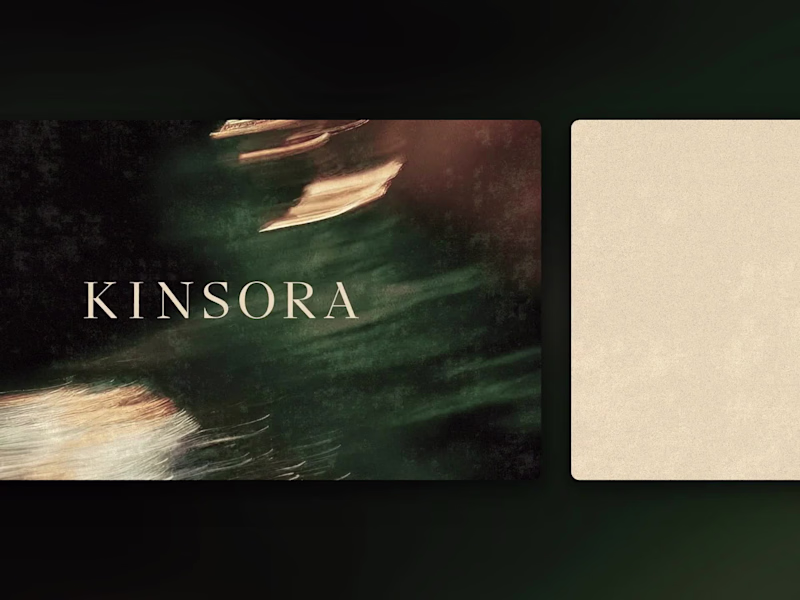 Cover image for Kinsora Brand Identity