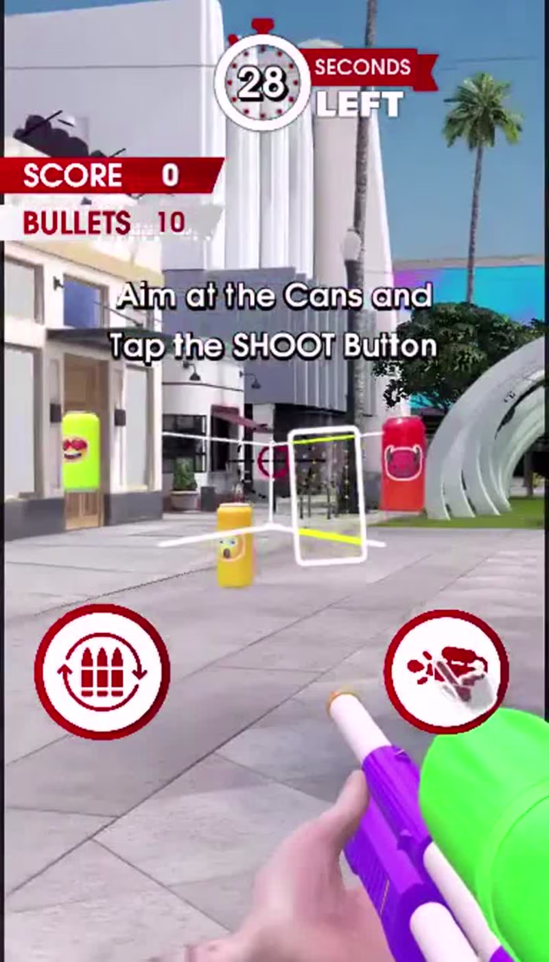 Cover image for Can Smash AR is a first-person