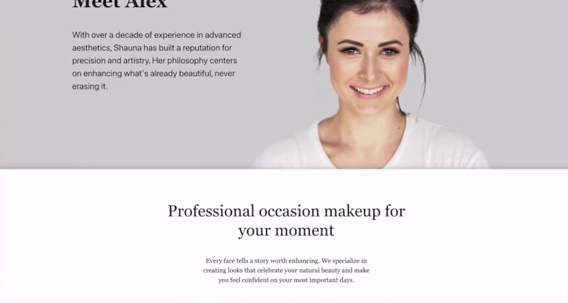 Cover image for A sleek and elegant website