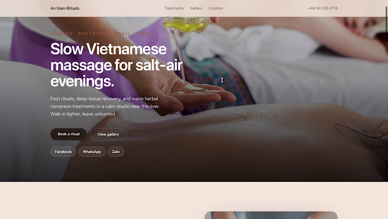 Cover image for Demo landing page for a