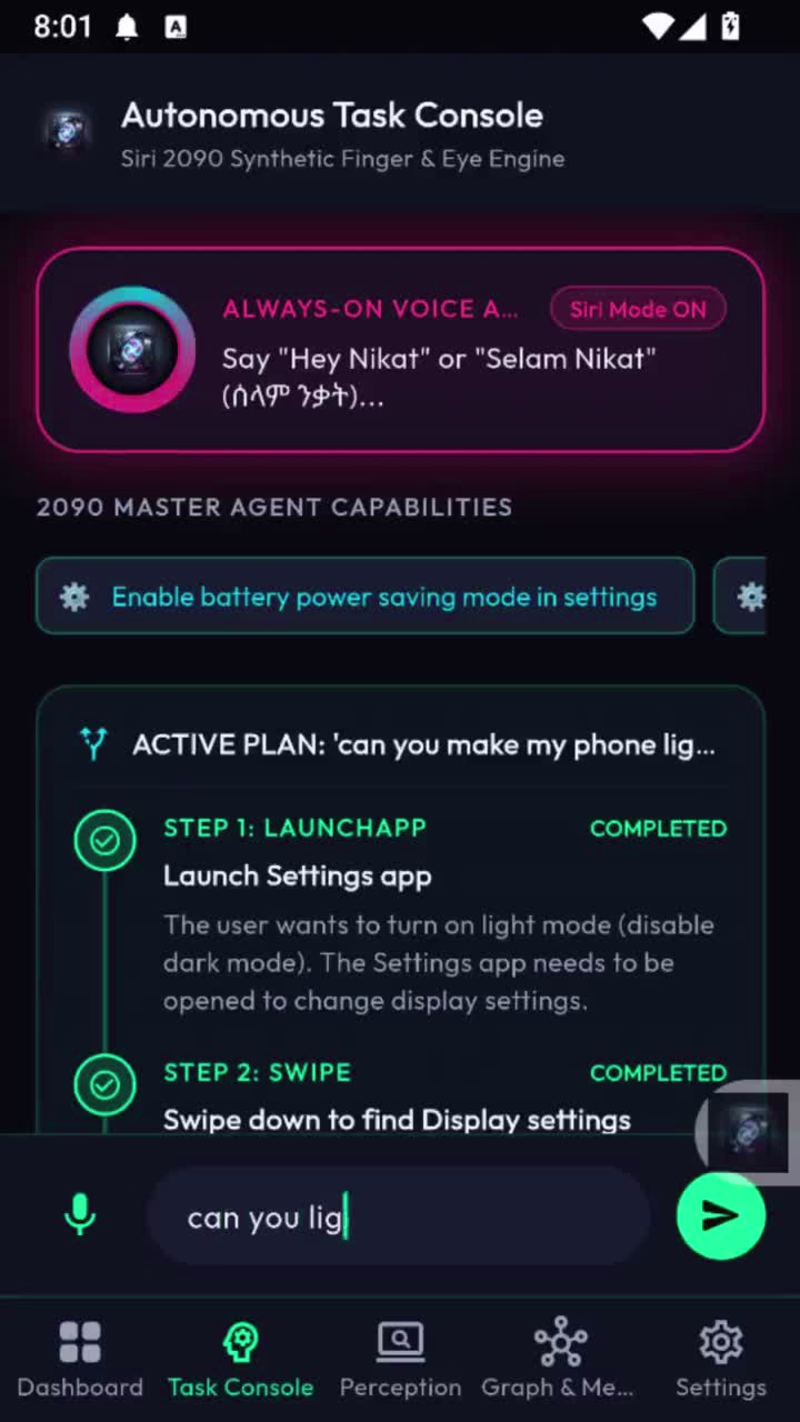 Cover image for Mobile AI shouldn't just talk.