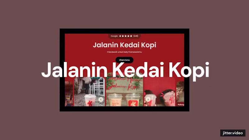 Cover image for Learning Framer and making a Concept Design for Jalanin Keda...