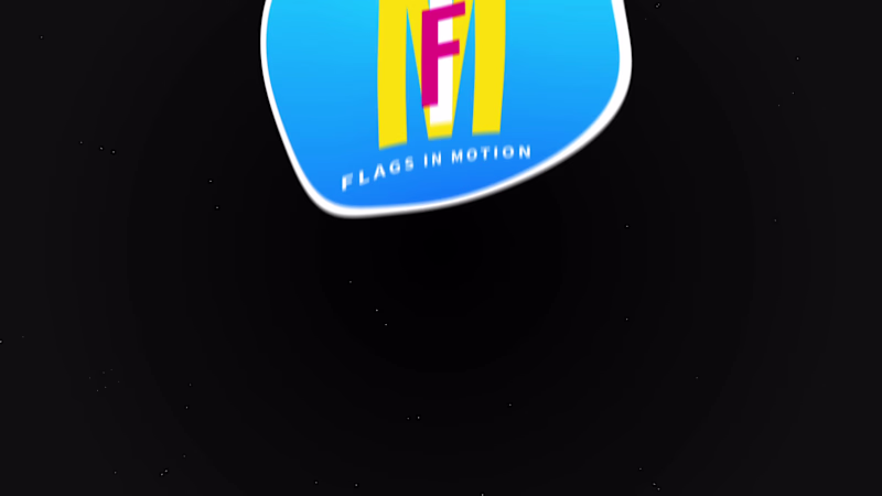 Cover image for Flags in Motion (Premium Logo