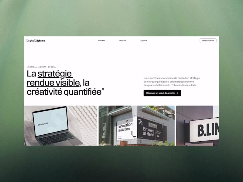Cover image for A quick look at the new website I built in Framer for L’Agen...