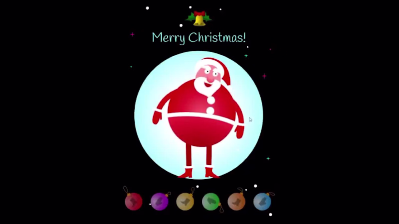Cover image for Dancing Santa – Interactive Holiday Animation