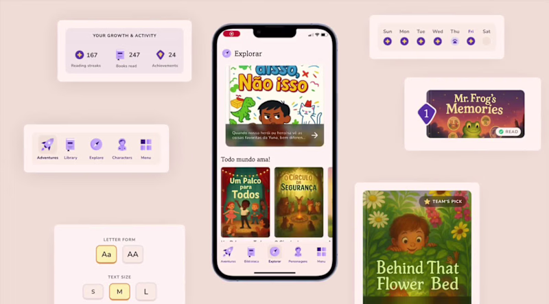 Cover image for  AI-powered personalized stories for kids