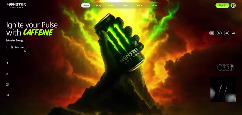 Cover image for The "Monster" Website: A High-Performance