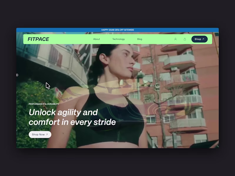 Cover image for Fitpace: Webflow to Shopify migration