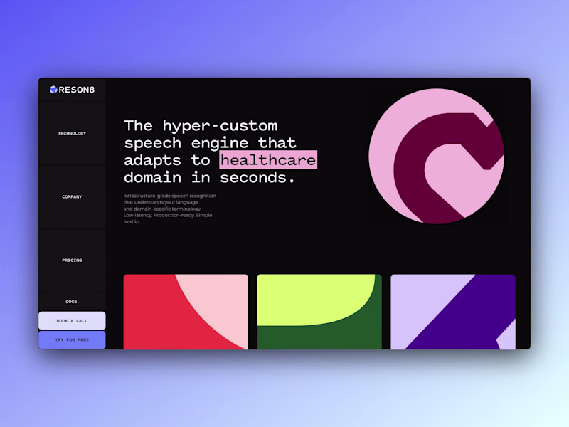 Cover image for Reson8 - Landing Page Development