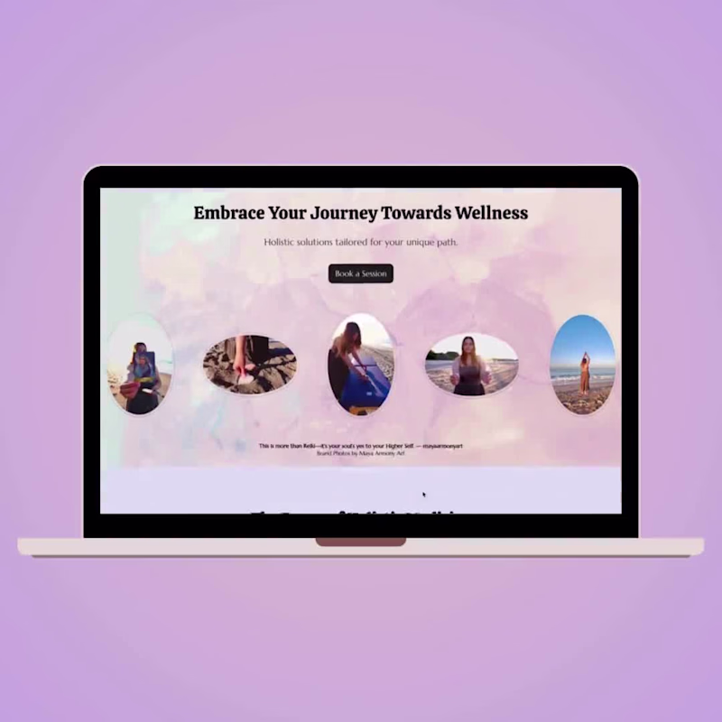 Cover image for Astral Balance – Serene, Booking-Ready Wellness Site