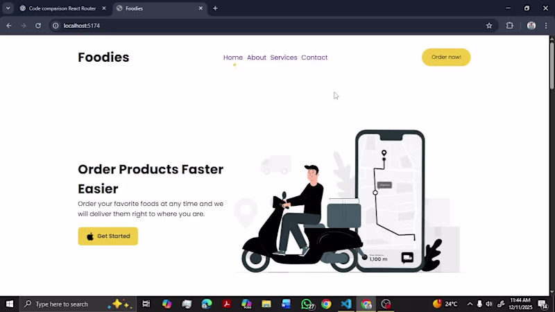 Cover image for Built a React Landing Page