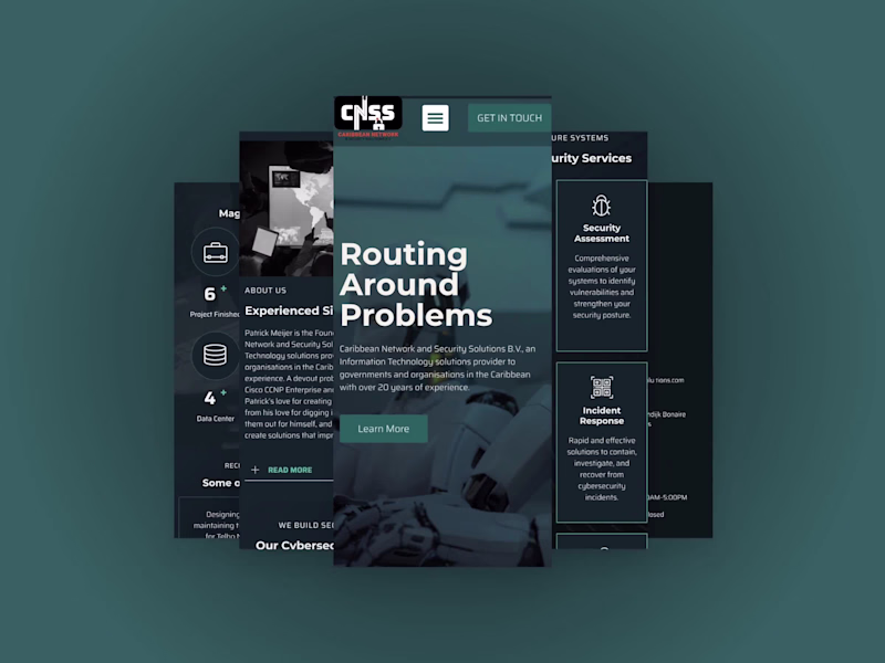 Cover image for Website Development for CN Security Solutions