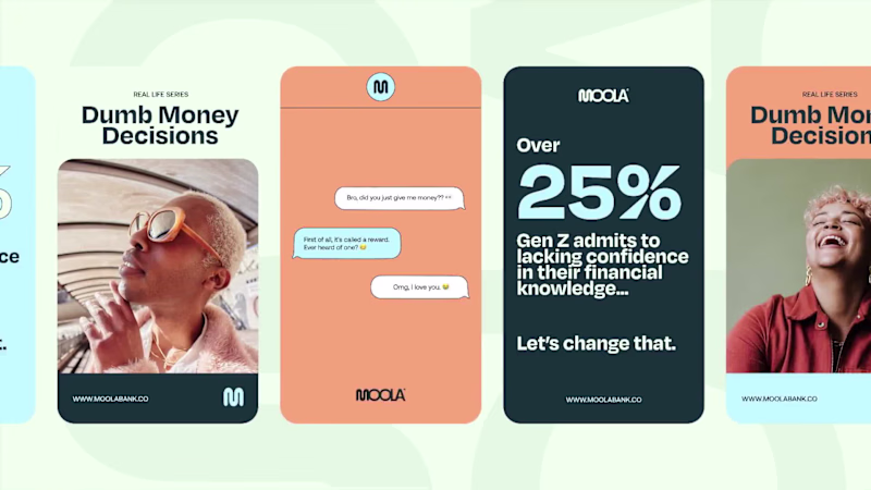 Cover image for Moola Bank | Visual Identity for a Digital-First Bank
